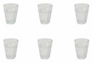 Set 6 Bicchieri Ø8,5x10,5 cm in Vetro Villa d'Este Home Tivoli Floyd Trasparenti