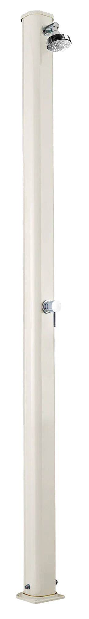 sconto Doccia Solare da Giardino 25L Miscelatore Arkema Jolly S Bianco Crema