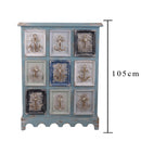 Mobile Formato da 9 Cassetti con Ancore H 105 cm