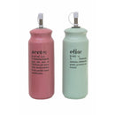 Menage Set Olio Aceto Sale e Pepe  in Gres VdE Tivoli 1996 con Stand