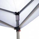 Gazebo Pantheon 3x4,5 m in Alluminio Bianco