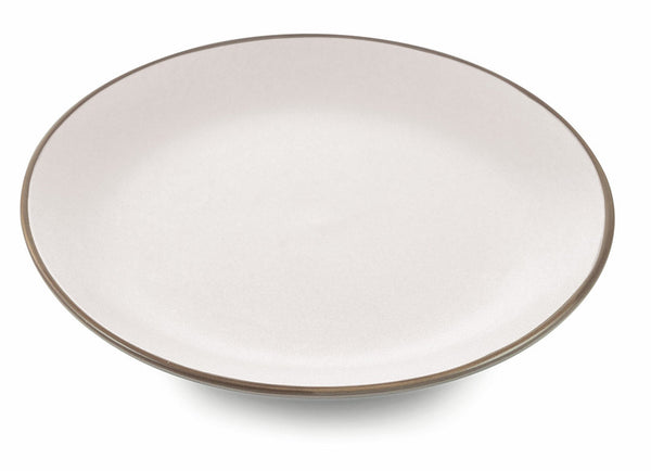 sconto Set 6 Piatti Frutta Ø19,7x2 cm in Gres Villa d'Este Home Tivoli Kora Light Bianchi