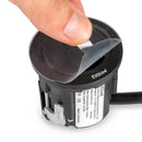 Multipresa One in Plastica Emuca Nero