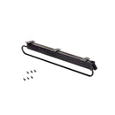 Appendiabiti Estraibile 80 cm in Alluminio e Plastica Emuca Nero