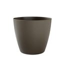 Vaso Rotondo Indoor e Outdoor Tera Bayon Kit Sand Ø40 cm in Plastica Sabbia 