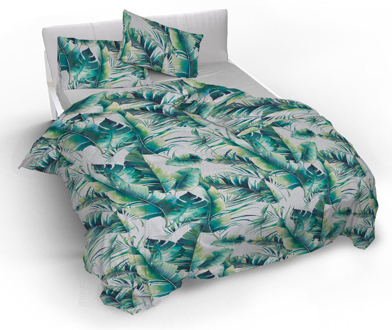 Copripiumino con Federe Stampato in Microfibra Maui Varie Misure