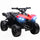 Quad Elettrico per Bambini ATV 6V Ricaricabile con Fari e Musica Rosso