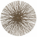 Set 6 Tovagliette Tonde in Carta Villa d'Este Sunshine Tortora