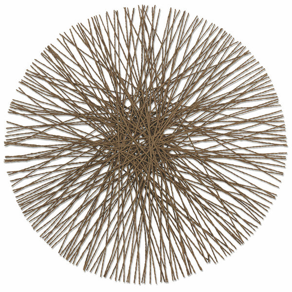 Set 6 Tovagliette Tonde in Carta Villa d'Este Sunshine Tortora sconto