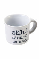 Set 6 Tazzine Caffè 90 ml in Porcellana Villa d'Este Home Tivoli Spqr