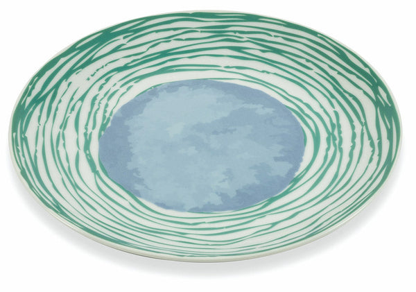 sconto Set 6 Piatti Frutta Ø19x2 cm in Porcellana Villa d'Este Home Tivoli Marea