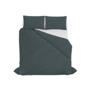 Copripiumino con Sacco e Federe Linea Water Washed Salvia