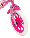 Bicicletta per Bambina 12" 2 Freni Gomme in EVA Masha e Orso Rosa