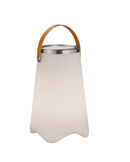 Lampada tavolo da Esterno a LED in Plastica Bianco