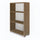 Libreria a Giorno 3 Ripiani 70x29x118 cm Noce Stelvio