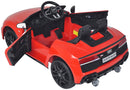 Macchina Elettrica per Bambini 12V con Licenza Audi R8 Spyder Rossa