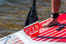Pagaia Estensibile in Alluminio 170-215 cm per SUP Kayak Canoa Jbay.Zone Red Edition SQ.IN 83