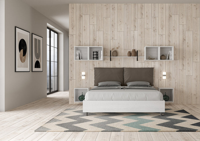 Letto Matrimoniale Antea Egos Cappuccino Varie Misure