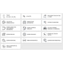 Casco Jet per Scooter Visiera Lunga CGM Daytona 130A Grigio Opaco