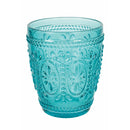 Set 4 Bicchieri Acqua Imperial Ocean in Vetro VdE Tivoli 1996 Trasparente Blu