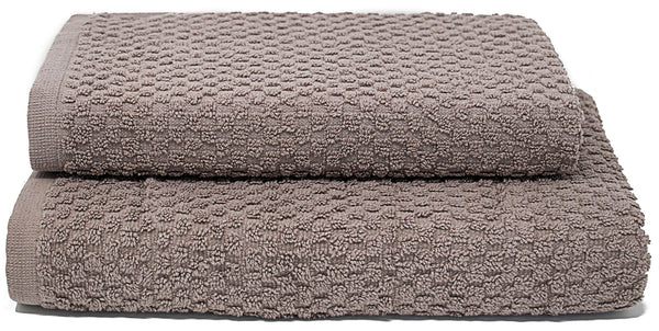 prezzo Set Spugna Asciugamani Ospite + Salvietta Sally Coriandolo Tortora