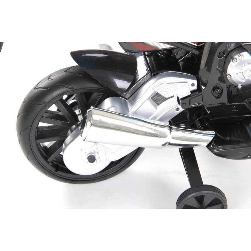 Moto Elettrica per Bambini 12V con Licenza BMW S1000RR Nera