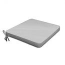Cuscino Real Seduta 39x39x4 cm in Poliestere Grigio