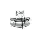 Panca Circolare da Giardino in Ferro