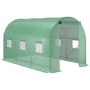Serra con Tetto Arrotondato in PE 3.5x2x2m 