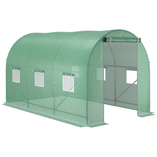 Serra con Tetto Arrotondato in PE 3.5x2x2m sconto