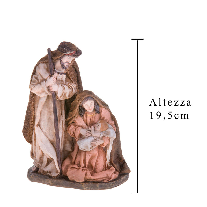 Natività H19,50 cm in Resina