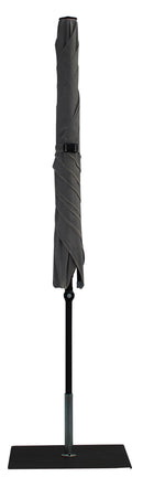 Ombrellone da Giardino 2x2 m Palo Ø38 mm in Alluminio Tessuto Olefin Trend Grigio