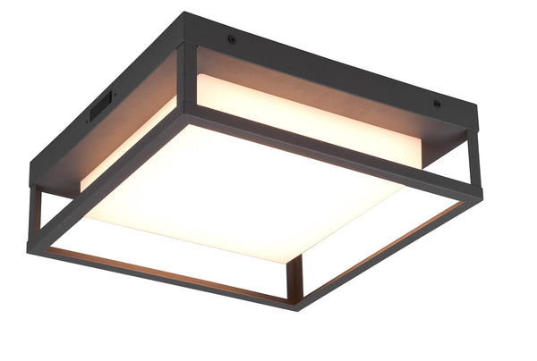 prezzo Plafoniera da Esterno a LED SMD in Metallo Antracite