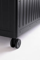 Baule Contenitore da Esterno 182x89,4x70h cm Apertura Facile e Ruote in Alluminio Ocean L Antracite 
