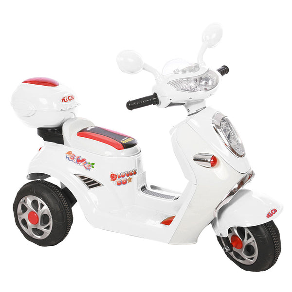 acquista Moto Elettrica per Bambini 6V Miller Scooterone Bianco