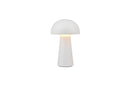 Lampada tavolo da Esterno a LED in Plastica Bianco