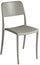 Sedia Impilabile da Giardino 44x53x83 cm in Polipropilene Tortora