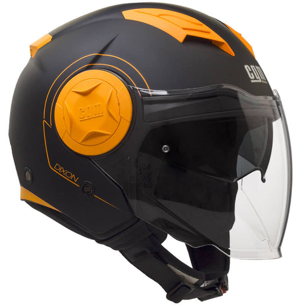 Casco Jet per Scooter Visiera Lunga CGM Dixon 129S Arancione Fluo Opaco Varie Misure prezzo