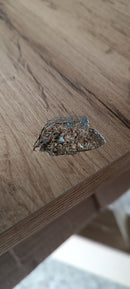 Scrivania con 2 Ripiani 180x60x77,5 cm Esse Quercia Wotan Seconda Scelta