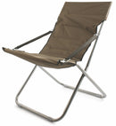 Sedia Sdraio Canapone Pieghevole in Oxford 600D Soriani Panama Tortora