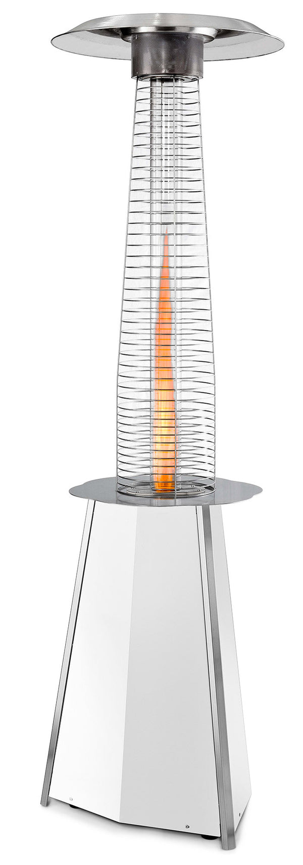 online Stufa da Esterno Fungo a Gas GPL 10 kW Solflame Siabs Bianco