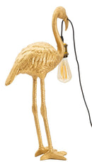 Lampada da Tavolo Flamingo 37x19x59 cm in Poliresina 