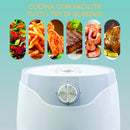 Friggitrice ad Aria 1350W Capacità 5,5L Grigio