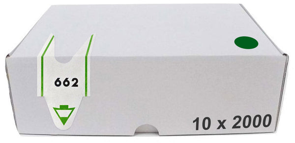 prezzo Confezione da 20000 Tickets per Distributore a Chiocciola 3 Cifre Visel Verdi