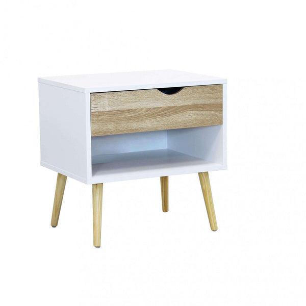 online Mobile Benedict 50x39x49.7 h cm in Legno Bianco