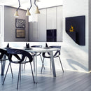 Camino a Bioetanolo da Parete 65x90 cm Flig Honolulu Nero