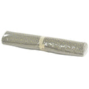 Tappeto Bagno Design Spigato 50x150 cm in Cotone Verde