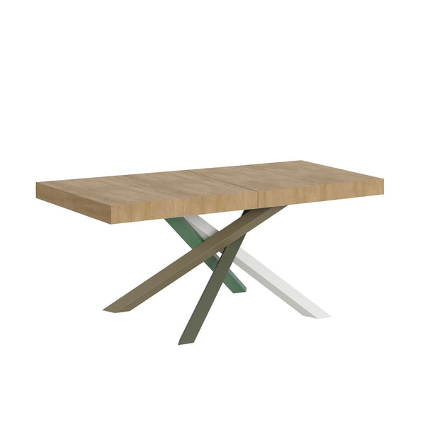 online Tavolo Allungabile 120/224x90x77 cm Volantis Premium Quercia Natura