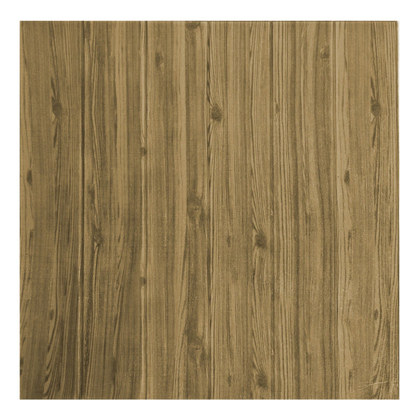 prezzo Parato 3D Adesivo in PE 70x70 cm Legno Paglierino antiurto fonoassorbente