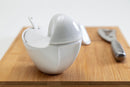 Kit Aperitivo Tagliere Legno Scuro 38,3x26,7x2,8 cm con Accessori